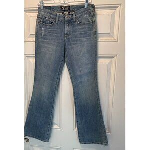 Lucky Brand Women's Distressed Flare Jeans Size 2